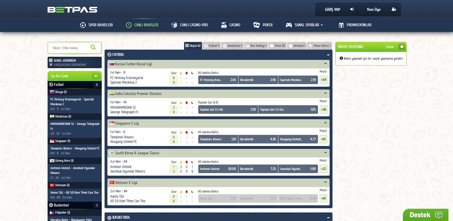 betpas canli bahis
