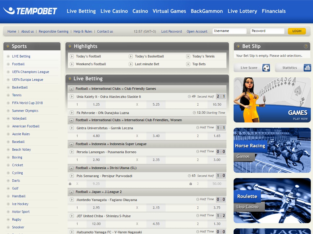 Tempobet Bahis Sitesi