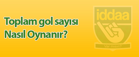 Toplam Gol Sayısı Nasıl Oynanır ?