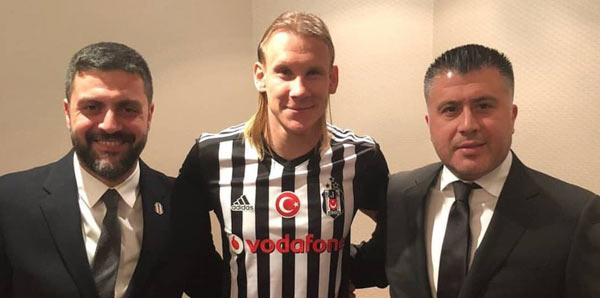 Vida, Beşiktaş formasını giydi!