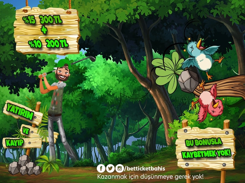 Bu Bonusta Kaybetmek Maybetmek Yok (Betticket) Bu Bonusta Kaybetmek Maybetmek Yok (Betticket)